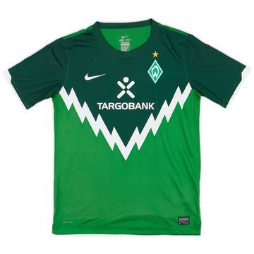 2010-11 Werder Bremen Home Shirt - 7/10 - (XL.Boys)
