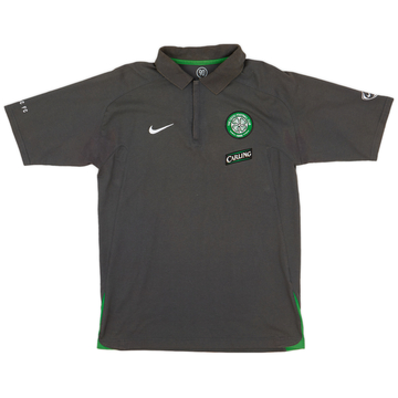 2005-06 Celtic Nike 1/4 Zip Polo Shirt - 9/10 - (M)