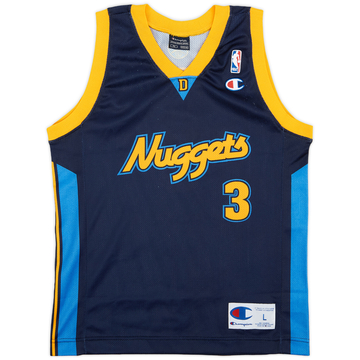 2006-08 Denver Nuggets Iverson #3 Champion Alternate Jersey - 8/10 - (L.Boys)
