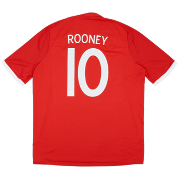 2010-11 England Away Shirt Rooney #10 - 7/10 - (L)