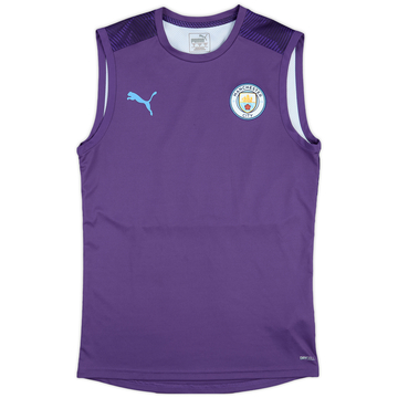 2019-20 Manchester City Puma Training Vest - 8/10 - (S)