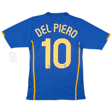 2007-08 Juventus Player Issue Away Shirt Del Piero #10 (S)