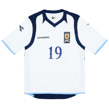 2009-10 Scotland Away Shirt #19 - 8/10 - (L)