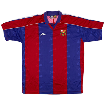 1992-95 Barcelona Home Shirt - 9/10 - (XL)