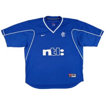 1999-01 Rangers Home Shirt - 7/10 - (XL)