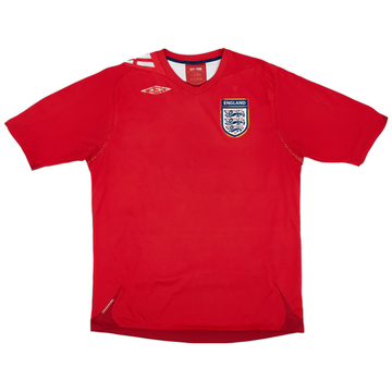 2006-08 England Away Shirt - 5/10 - (L)