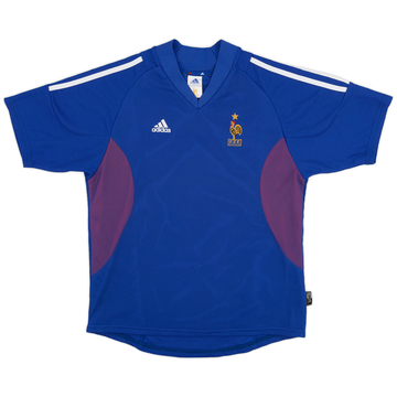 2002-04 France Home Shirt - 8/10 - (XS)