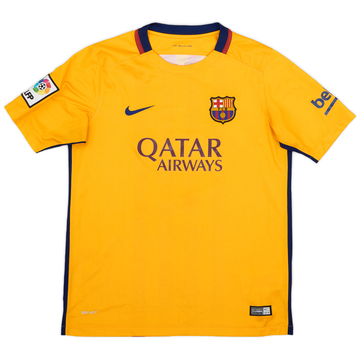 2015-16 Barcelona Away Shirt - 8/10 - (XL.Boys)