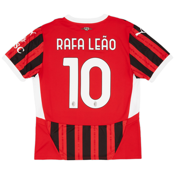 2024-25 AC Milan Home Shirt Rafa Leao #10