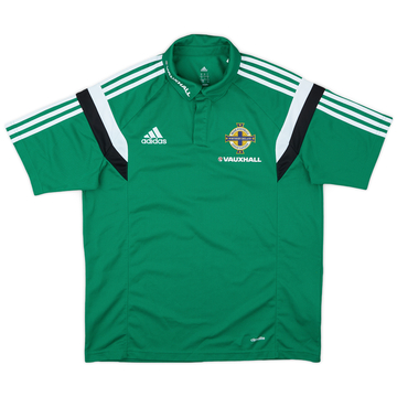 2013-14 Northern Ireland adidas Polo Shirt - 8/10 - (M)
