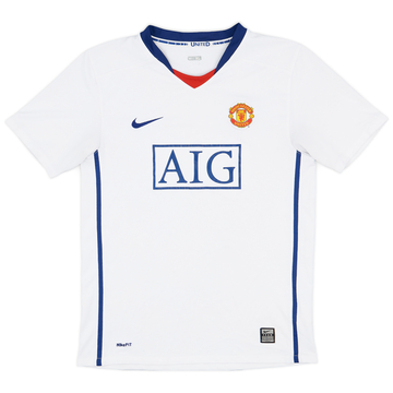 2008-10 Manchester United Away Shirt - 7/10 - (XL.Boys)