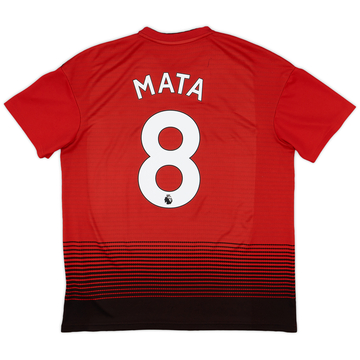 2018-19 Manchester United Home Shirt Mata #8 - 5/10 - (L)
