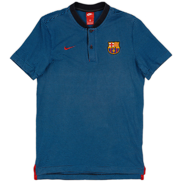 2017-18 Barcelona Nike Polo Shirt - 8/10 - (M)