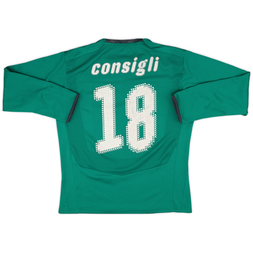 2008 Italy Olympics Match Issue GK Shirt Consigli #18
