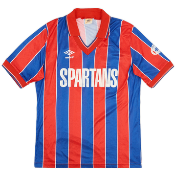 1986 Spartans Match Issue Home Shirt #19