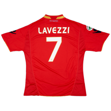 2009-10 Napoli Third Shirt Lavezzi #7 (XL)