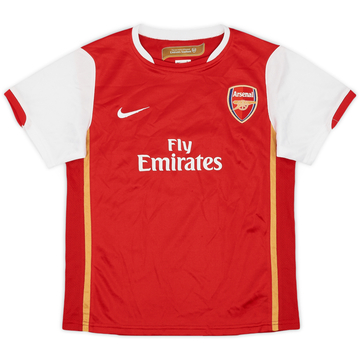 2006-08 Arsenal Home Shirt - 8/10 - (S.Boys)