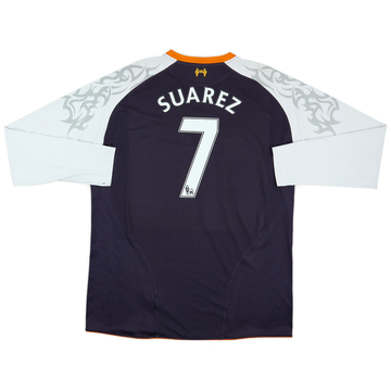 2012-13 Liverpool Third Shirt Suarez #7 - 6/10 - (XXL)