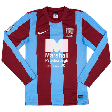 2011-12 Deeping Rangers Home L/S Shirt #9 - 8/10 - (S)