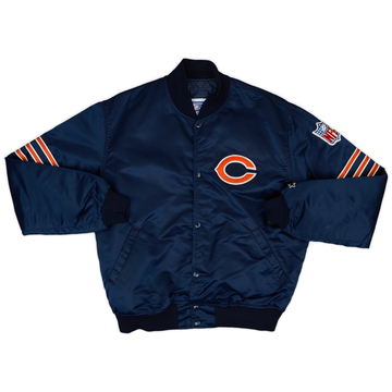 1980s Chicago Bears Starter Satin Varsity Jacket - 8/10 - (L)