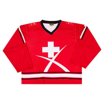 2000s Switzerland National Hockey Team Neh Jersey (Home) L/XL