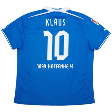 2013-14 TSG Hoffenheim Home Shirt Klaus #10 - 9/10 - (XXL)