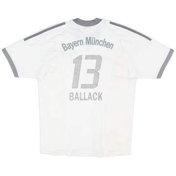 2002-03 Bayern Munich Away Shirt Ballack #13 - 6/10 - (XL.Boys)