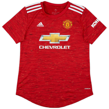 2020-21 Manchester United Home Shirt - 8/10 - (Women's S)