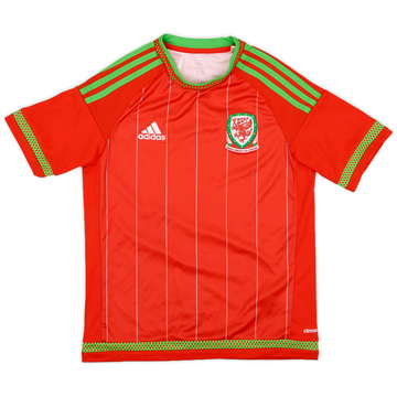 2015-16 Wales Home Shirt - 6/10 - (L.Boys)