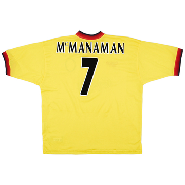 1997-99 Liverpool Away Shirt McManaman #7 - 8/10 - (XL)