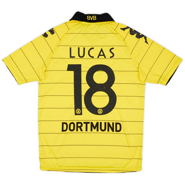 2010-11 Borussia Dortmund Home Shirt Lucas #18 - 5/10 - (M)