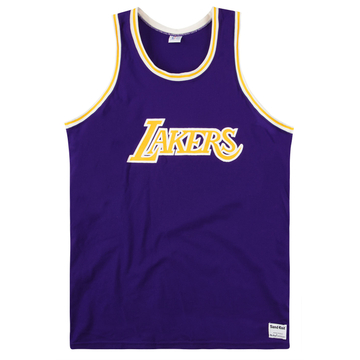 1980-86 LA Lakers MacGregor Sand Knit Jersey (Away) XL