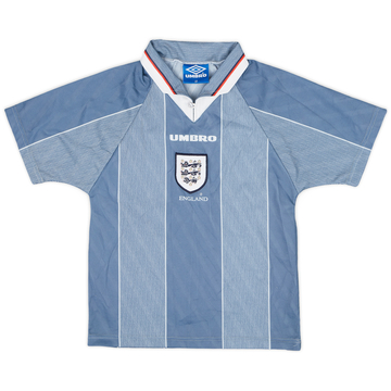 1996-97 England Away Shirt - 8/10 - (L.Boys)