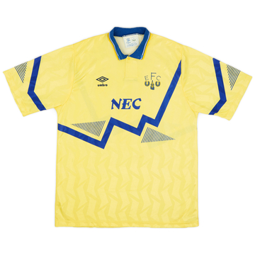 1990-92 Everton Away Shirt - 9/10 - (L)