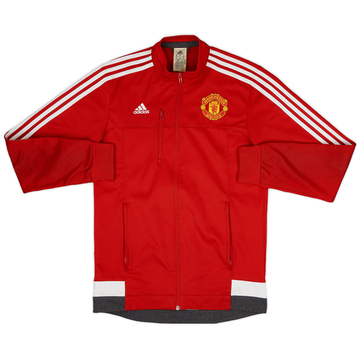 2015-16 Manchester United adidas Track Jacket - 6/10 - (S)