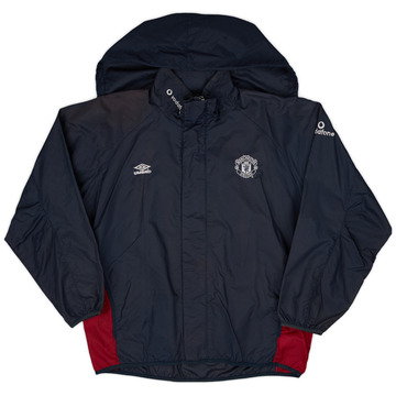 2000-01 Manchester United Umbro Rain Jacket - 9/10 - (M)