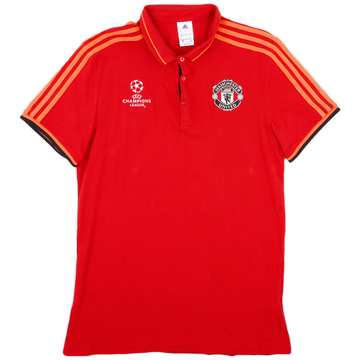2015-16 Manchester United CL adidas Puma Polo Shirt - 9/10 - (L)