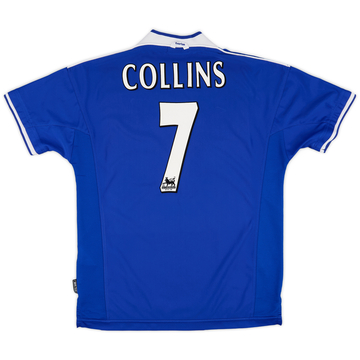 1999-00 Everton Home Shirt Collins #7 - 8/10 - (XL)