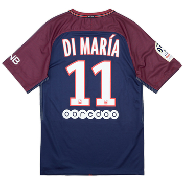 2017-18 Paris Saint-Germain Home Shirt Di Maria #11 (S)