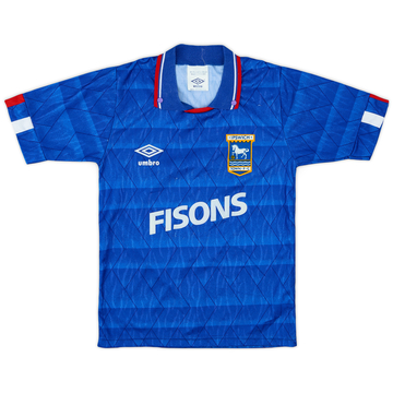 1989-92 Ipswich Home Shirt - 9/10 - (S.Boys)