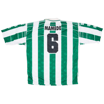 1999-00 Vitória de Setúbal Match Worn Home Shirt Mamede #6