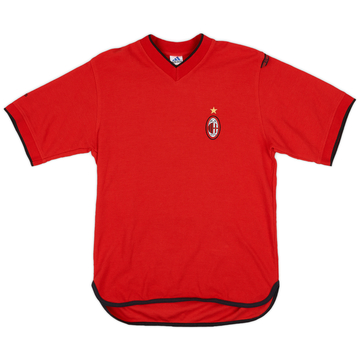 2001-02 AC Milan adidas Training Shirt - 7/10 - (S)