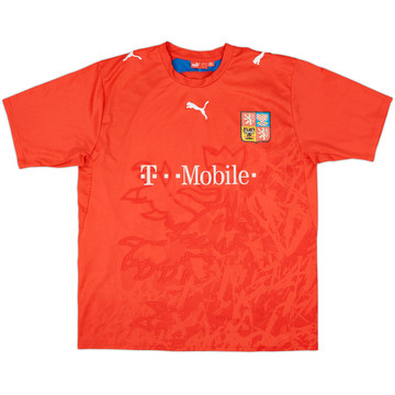 2006-08 Czech Republic Basic Home Shirt - 6/10 - (L)