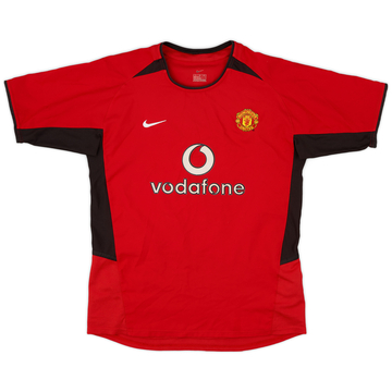 2002-04 Manchester United Home Shirt #6 - 8/10 - (M.Boys)