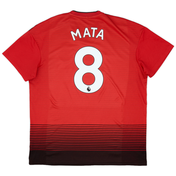 2018-19 Manchester United Home Shirt Mata #8 - 6/10 - (XL)