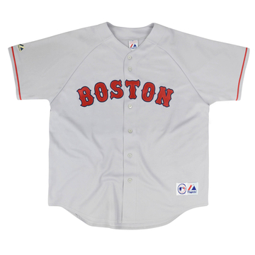 2005-08 Boston Red Sox Majestic Jersey (Away) XL