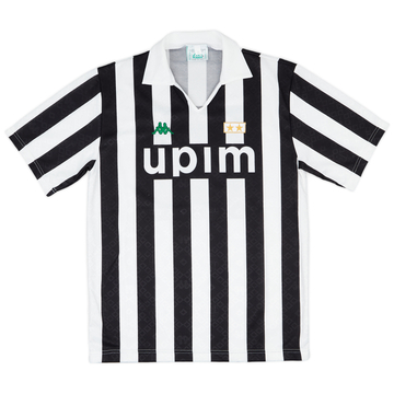 1991-92 Juventus Home Shirt #8 - 6/10 - (XL)