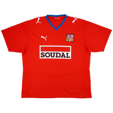 2008-09 Czech Republic Basic Home Shirt - 9/10 - (XXL)
