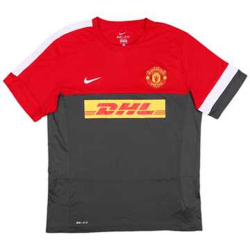 2012-13 Manchester United Nike Training Shirt - 9/10 - (XL)
