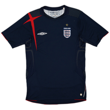 2005-06 England GK S/S Shirt - 9/10 - (S)